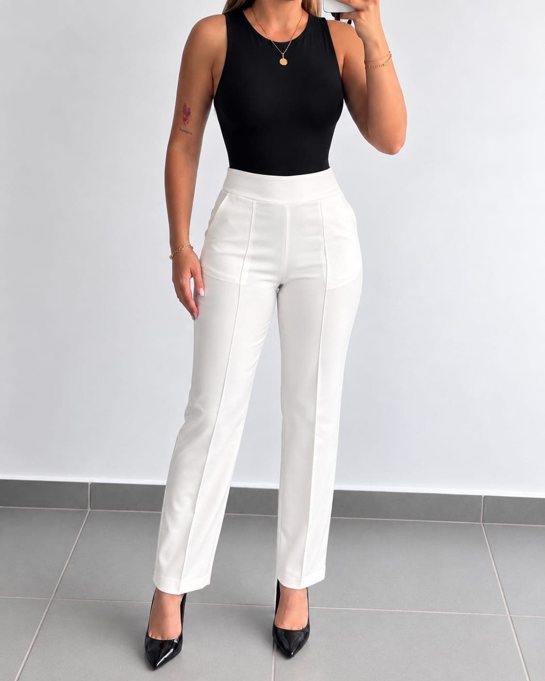 PANTALON ARIA  - PANTALON ARIA -14-CAFE - Imagen 3