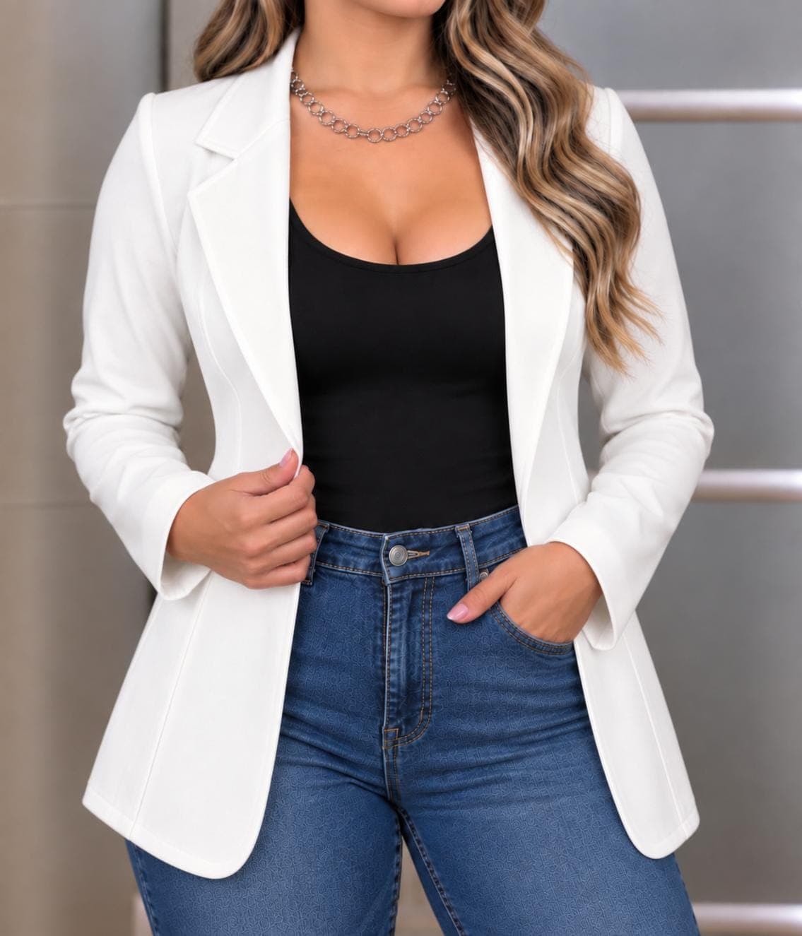 BLAZER EVERLY - BLAZER EVERLY-VERBOT-SM - Imagen 3