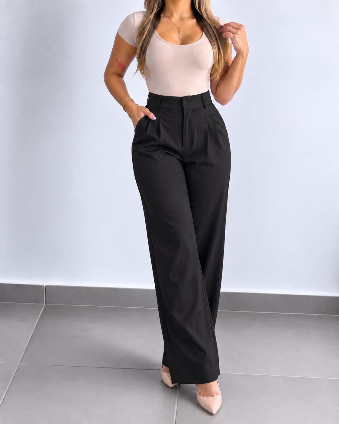PANTALON HELENA - PANTALON HELENA-GRIS-14 - Imagen 4