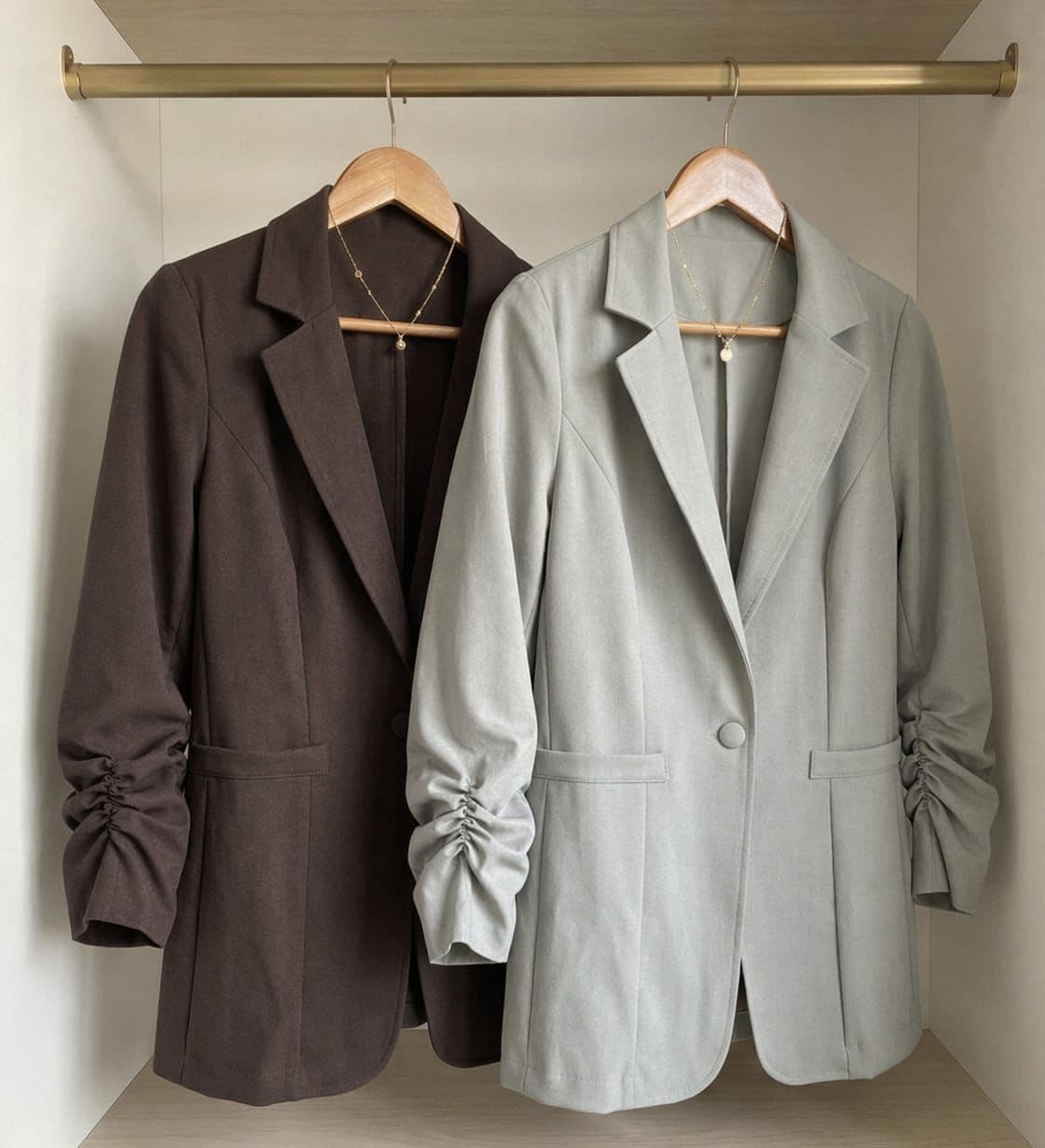 BLAZER ARETHA LYON - BLAZER ARETHA LYON-MARFIL-LXL - Imagen 2