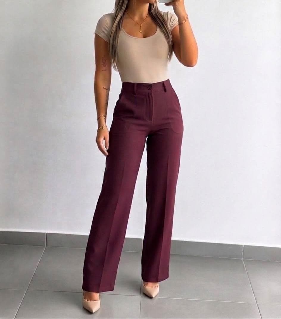 PANTALON ANASTASIA - PANTALON ANASTASIA -6-CAFE - Imagen 1