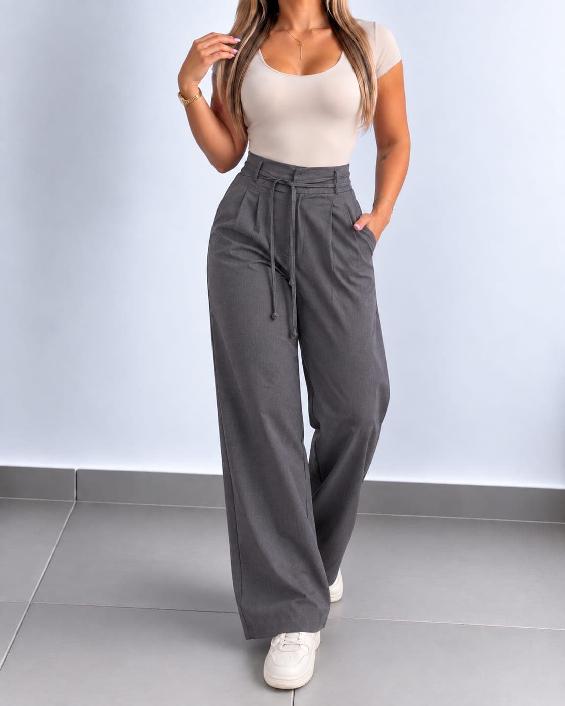 PANTALON LINDA - PANTALON LINDA-GRIS-10 - Imagen 2