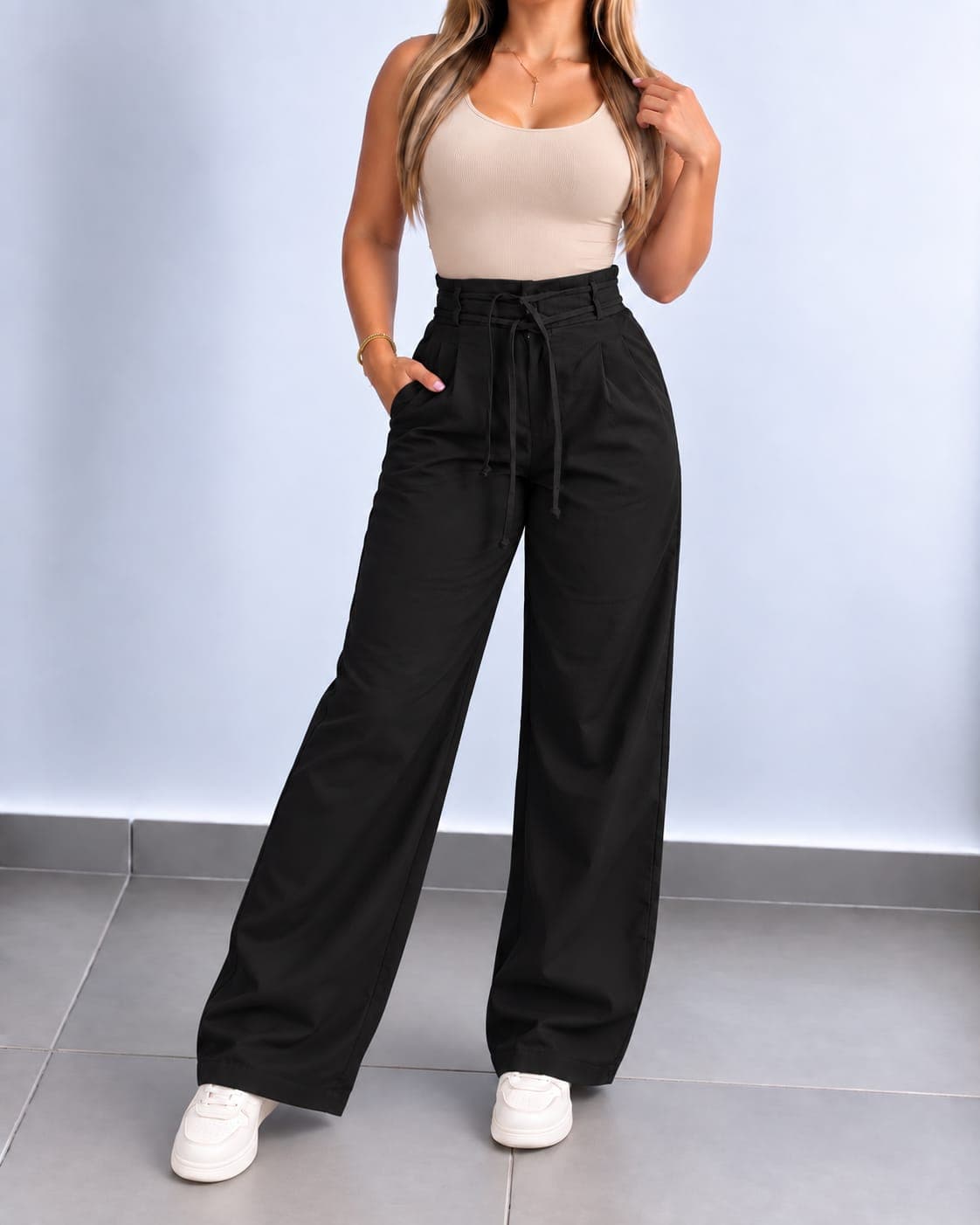 PANTALON LINDA - PANTALON LINDA-GRIS-10 - Imagen 4