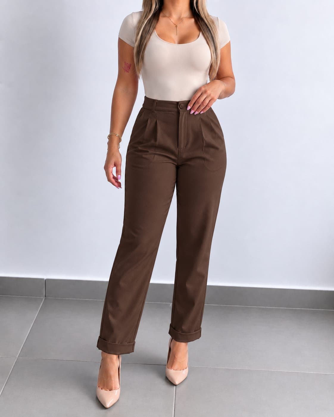 PANTALON GABRIELA LIMITED - PANTALON GABRIELA LIMITED -AMARILLO-XL - Imagen 1