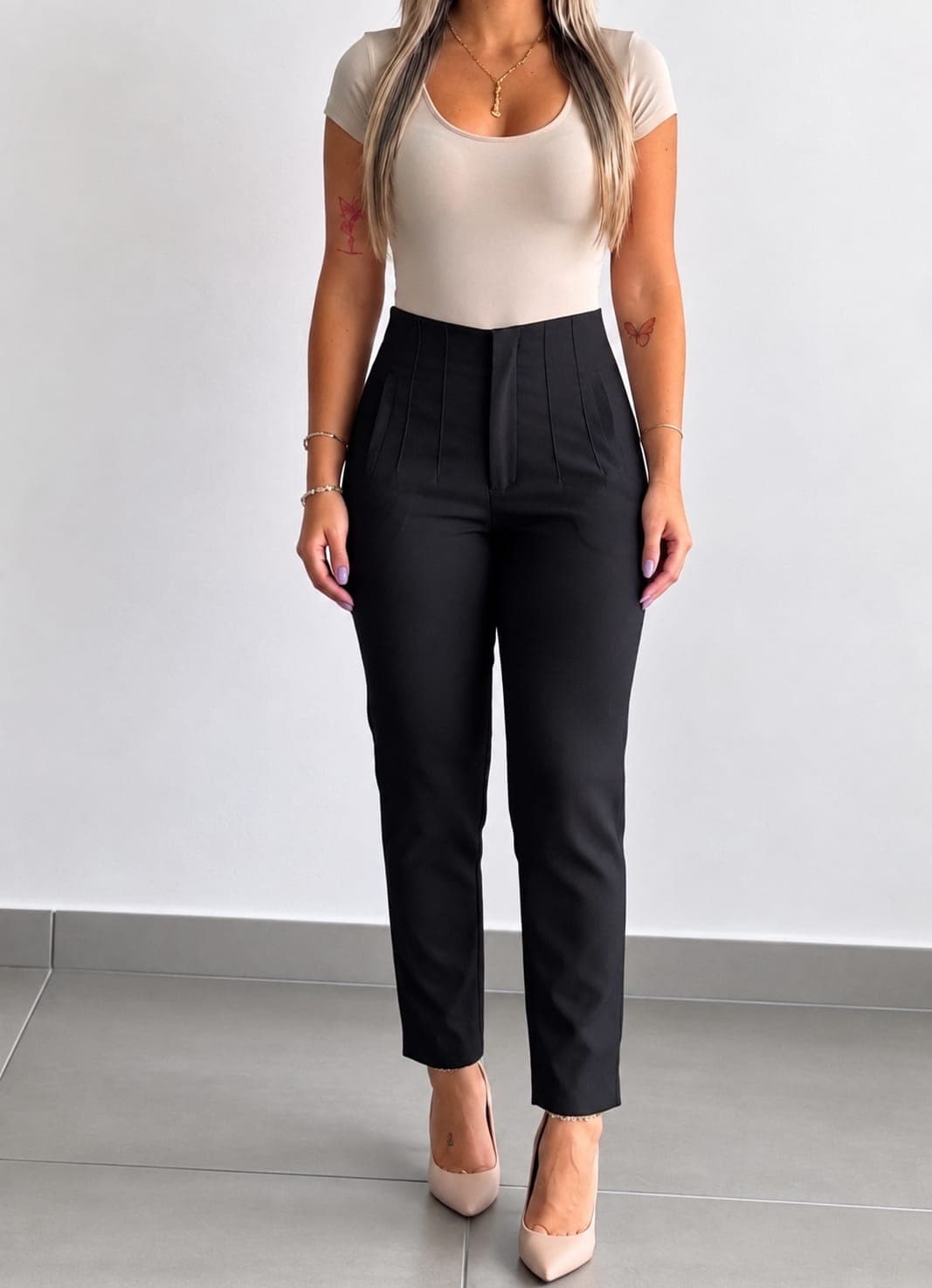 PANTALON RAFAELLA - PANTALON RAFAELLA -LXL-CAMEL - Imagen 1